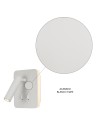 CAYMAN SQ* APLIQUE BLANCO LECTOR LED 3W+6W 3000K